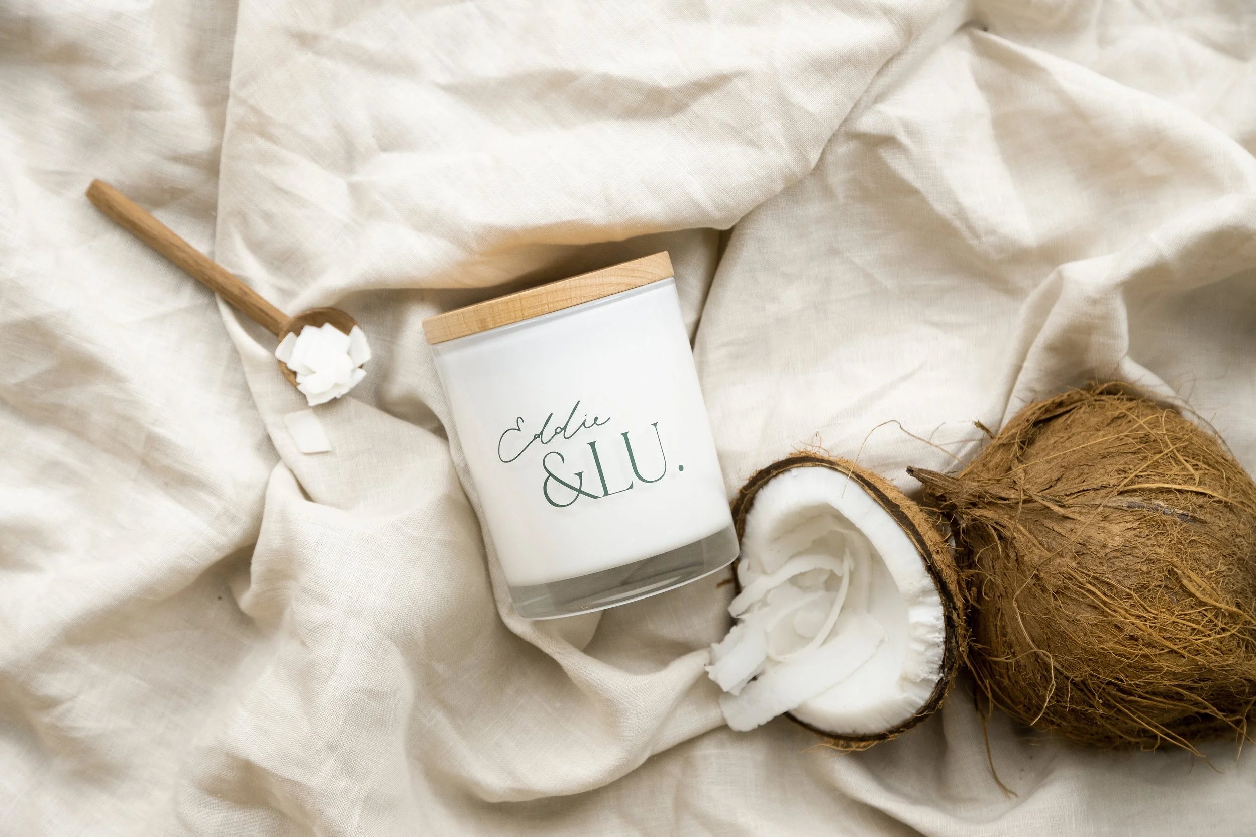 Fresh Linen Coconut Wax Candle